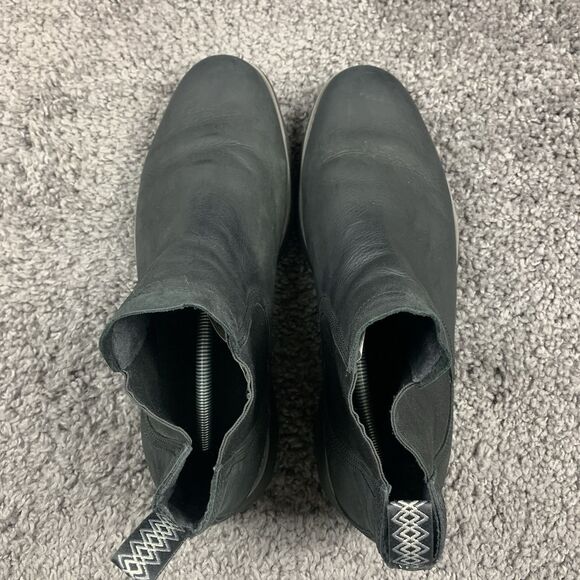 UGG MEN’S UNION CHELSEA WEATHER 1112362 BLACK SIZE 13 BOOTS WATERPROOF LEATHER - Picture 5 of 8